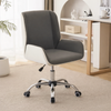NORDEN Scandinavian Leather Office Chair