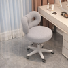 ELVORA Minimalistic Boucle Vanity Stool